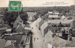 PLOUARET VUE GENERALE PRISE DE LA ROUTE DE LANVELLEC - Plouaret