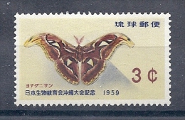 140018871  RYUKYUS   YVERT  Nº  58  */MH - Ryukyu Islands