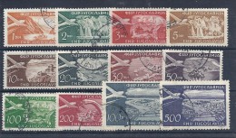 140018889  YUGOSLAVIA  YVERT  AEREO  Nº  32/40A  (EXCEPT Nº 35) - Luftpost