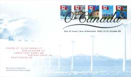 2005  Flag Over Various Towns 51 Cent Definitives From Booklet  Sc 2135-9 - 2001-2010