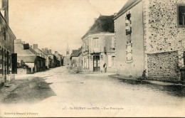 CPA 53 ST AIGNAN SUR ROE RUE PRINCIPALE - Saint Aignan Sur Rö