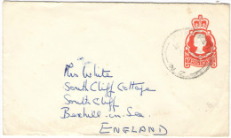 NUOVA ZELANDA - NEW ZEALAND - 1959 - 3d - Intero Postale - Entier Postal - Postal Stationery - Viaggiata Da Pukekohe ... - Postal Stationery