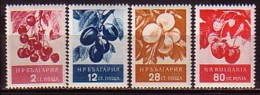 BULGARIA \ BULGARIE - 1956 -  Propagande Pour Les Fruits - 4v** - Nuevos