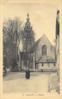 Roscoff - L'Eglise - Edition G. Artaud - Carte Animée N° 2 De 1928 - Roscoff