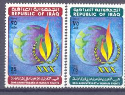 1978. Iraq, 30th Annivers.of Human Right, 2v, Mint/** - Iraq