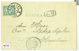 HANDGESCHREVEN BRIEFKAART Uit 1907 Van GEMERT Naar HAARLEM * NVPH 55  (9579) - Briefe U. Dokumente
