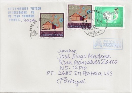 Lichtenstein Cover To Portugal - Briefe U. Dokumente