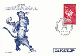 C01-061 - France CEP - Carte Entier Postal  Du 5-12-1997 - COB  - Cachet De Perigueux - Série  - Souvenir De La Poste - - Lots Et Collections : Entiers Et PAP