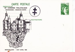 C01-087 - France CEP - Carte Entier Postal  Du 0-1-1900 - COB  - Cachet De Montbeliard - Série  - Résistance Fer 1914-18 - Verzamelingen En Reeksen: PAP