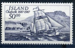 ISLANDE 1986 YVERT N° 616 LUXE ** - Ongebruikt