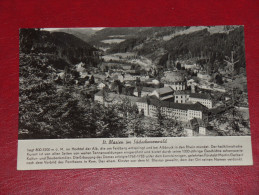 1969 St. Blasien Kloster Kurort Schwarzwald Baden Würtemberg Gebraucht Used Germany Postkarte Postcard - St. Blasien