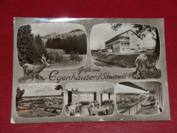 1965 Ansichten 7271 Egenhausen Calw Schwarzwald Baden Würtemberg Gebraucht Used Germany Postkarte Postcard - Calw