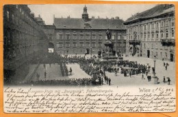 Wien I Burgmusik 1902 Postcard - Spittal An Der Drau