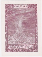 Ex-Libris érotique - Charles Le Goffic - Par Raymond Prévost (tampon Au Dos) - Bookplates