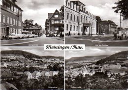 Meiningen - S/w Mehrbildkarte 2 - Meiningen