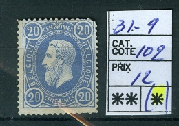 N° 31-9  (x)   1869-1883 - 1869-1888 Lion Couché