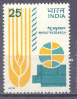1978. India, Wheat Research, 1v, Mint/** - Nuovi