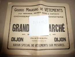 Vers 1900 Image D'EPINAL Réclame De  AU GRAND BON MARCHE 32 X 24,5cm : MEDOR A DE LA RANCUNE  , Illustrations Zutna - Pubblicitari