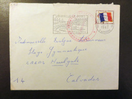 Groupement Intersportif Des Armées Joinville Le Pont 1967 Destination Creps à HOULGATE - Military Postage Stamps