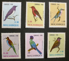 MOZAMBIQUE Oiseaux, Oiseau, Birds.  Yvert 644/49 ** MNH - Other & Unclassified