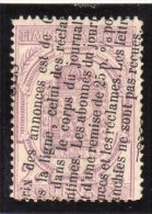 N° 7 - Oblitéré - 2 C Violet - Journaux - FRANCE - Kranten