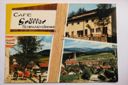 (6/2/29) AK "Teisnach" Bay. Wald, Cafe Gröller, Mehrbildkarte - Straubing