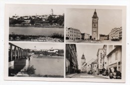 Cpsm - Enns (Wienerstrasse - Stadtturm - Brücke ...) - (9x14 Cm) - Enns