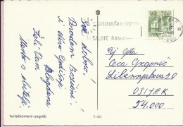 Send Greetings Cards Earlier, Zagreb, 12.1977., Yugoslavia, Postcard - Autres & Non Classés