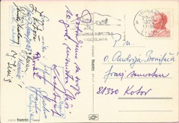 Opatija Riviera , Lovran, 29.8.1975., Yugoslavia, Postcard - Other & Unclassified