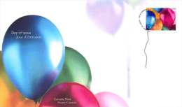 2006   Birthdays Baloons  Sc 2146  Single From Booklet - 2001-2010