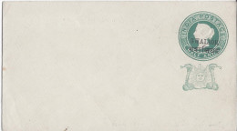 Entier Postal Enveloppe Timbre Half Anna Vert Surchargé Gwalior Et Serpent (cobra) Et Soleil En Vert. Superbe. Neuf - Gwalior