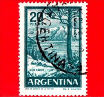 ARGENTINA - Usato - 1959 - Immagini Varie Dello Stato - Lago Nahuel Huapi - 20 - Used Stamps