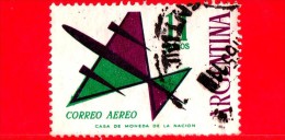 ARGENTINA - Usato -  1963 - Posta Aerea - Aereo Stilizzato - 11 - Usati