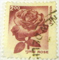 India 2002 Rose 2r - Used - Used Stamps