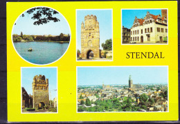 Deutschland Germany Allemagne - Stendal - Farbige Mehrbildkarte - Stendal