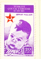 TURKEY  -  1941/4  Child Welfare  20p  Mounted/Hinged Mint - Ongebruikt
