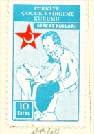 TURKEY  -  1941/4  Child Welfare  10k  Mounted/Hinged Mint - Unused Stamps