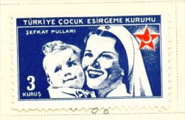 TURKEY  -  1941/4  Child Welfare  3k  Mounted/Hinged Mint - Ongebruikt