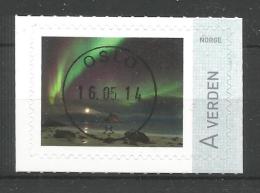 Noorwegen 2014 Northern Lights Central Cancel //0 - Usados