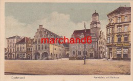 Allemagne Dortmund Marktplatz Mit Rathaus - Dortmund