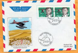 Zurich Gao Switzerlannd 1977 Cover - First Flight Covers