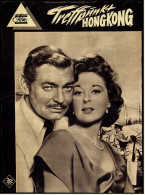 Das Neue Film-Programm Von Ca. 1955  -  "Treffpunkt Hongkong"  -  Mit Clark Gable , Susan Hayward - Zeitschriften
