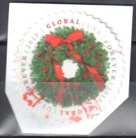 United States 2013 Evergreen Wreath Sc # 4814- Mi.5010  - Used - Used Stamps