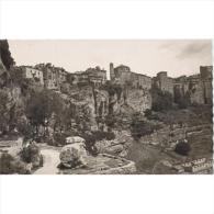 CNCTP6104-LFT5107 .Tarjeta Postal DE CUENCA.Rocas,plantas,campo.PANORAMICA DE LA CIUDAD De Cuenca - Cuenca