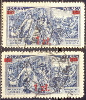 POLSKA - POLOGNE - JAN  SOBIESKI - OVPT  2x  - Used - 1934 - Variétés & Curiosités