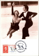 SPORTS - PATINAGE - Patinoire - Carte Philatélique - Carte Premier Jour - Jeux Olympiques - Albertville - Patinage Artistique