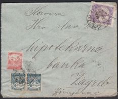 Hungary 1924, Cover Budapest To Zagreb W./postmark Budapest - Cartas & Documentos