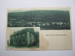 STIPSHAUSEN , BIRKENFELD  ,   Schöne Karte , 2 Scans - Birkenfeld (Nahe)