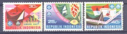 1977. Indonesia, Scouts, 3v, Mint/** - Indonesia