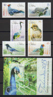 SERIE Y HB  CUBA 2013 AVES EXOTICAS DE TAILANDIA OISEAUX DE THAÏLANDE-EXOTIQUE - Collections, Lots & Séries